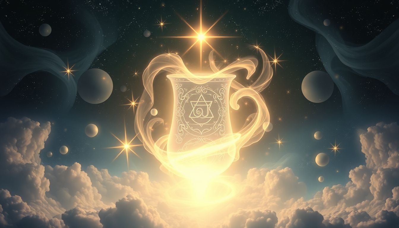 Kufel we śnie symbolizuje duchową obfitość i wspólnotę religijną.