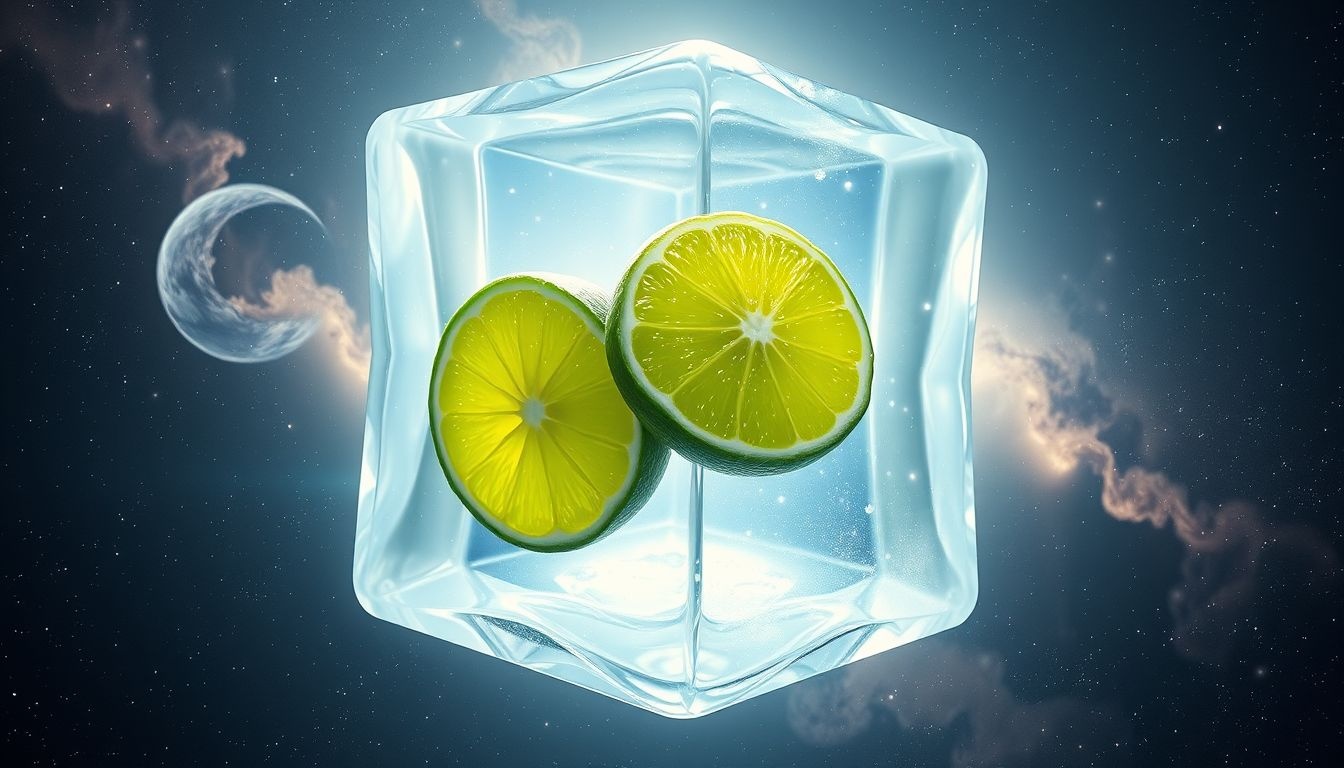 Limonka w lodówce symbolizuje świeżość i nowe możliwości.