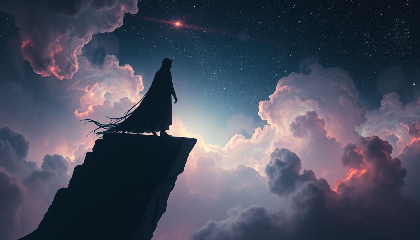 Obcy na parapecie symbolizuje naruszenie prywatności i niepokój.