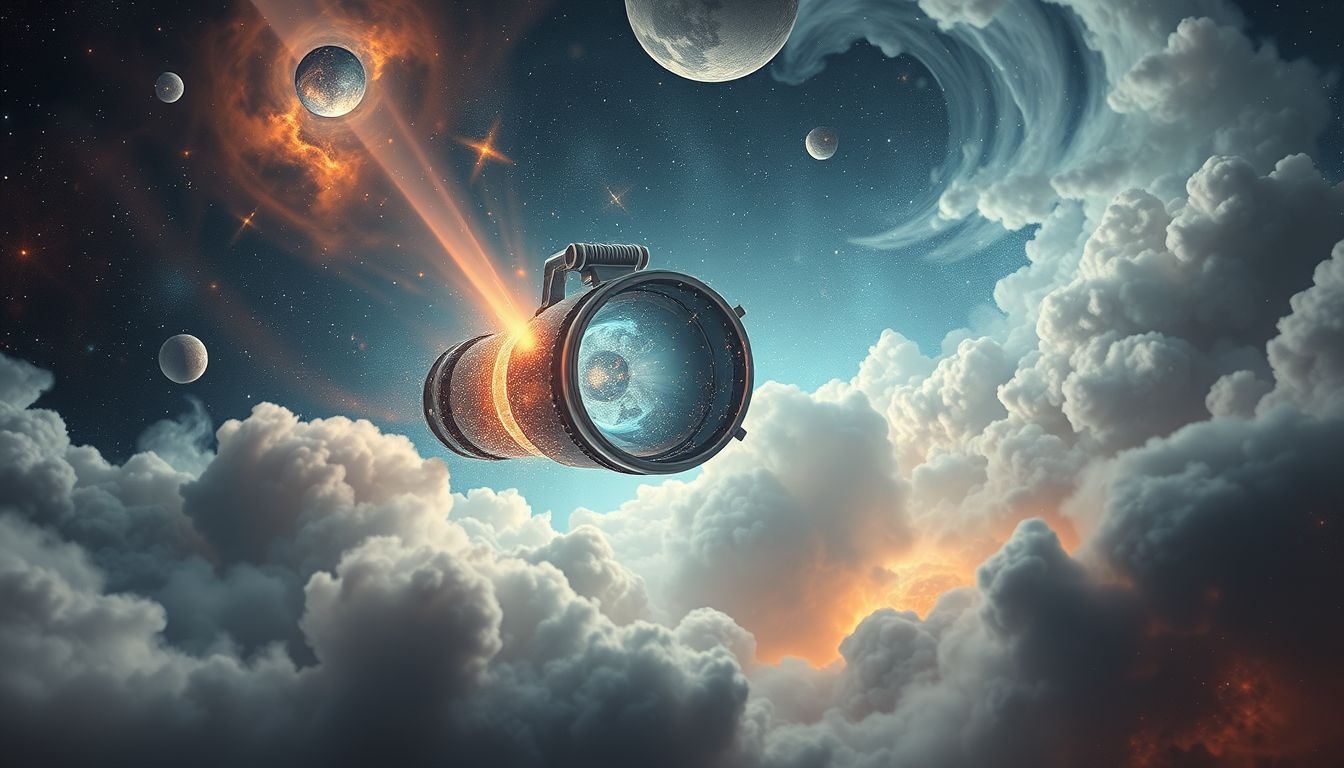 Sen o teleskopie symbolizuje pragnienie odkrywania ukrytych prawd.