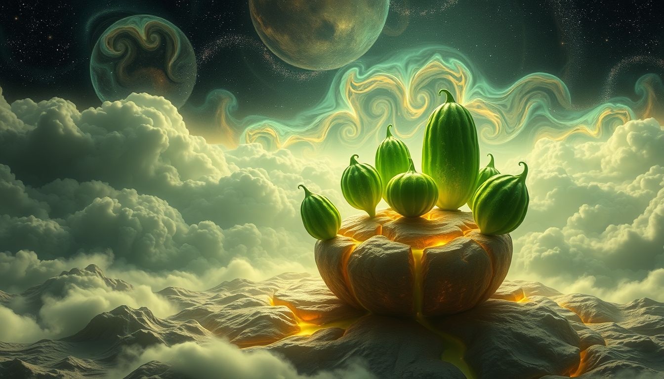 Ogórki we śnie symbolizują stabilność i silne zakorzenienie w życiu.