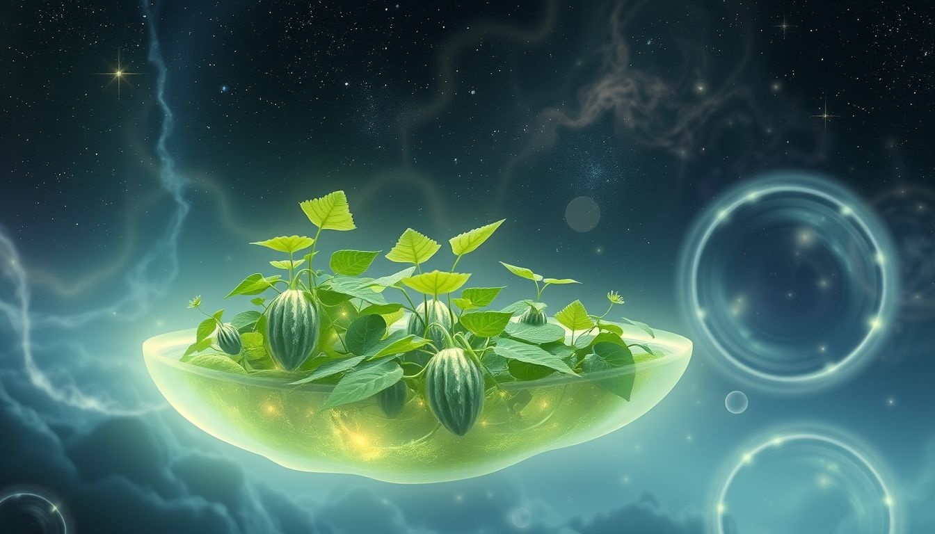 Ogórki na grządce we śnie symbolizują rozwój osobistych możliwości.