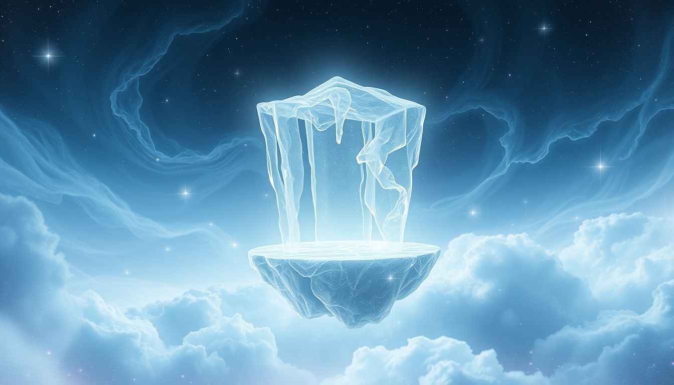 Oblodzony parapet symbolizuje emocjonalne zimno i izolację we śnie.