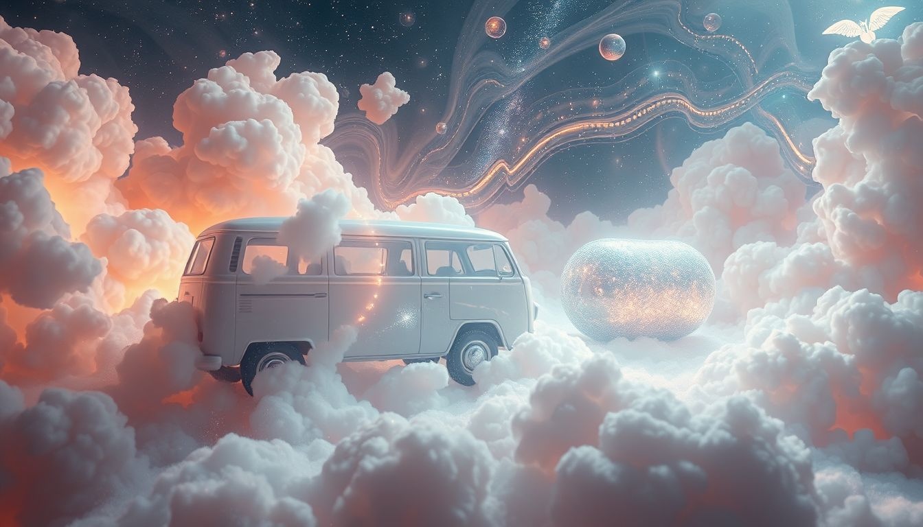 Minivan we śnie symbolizuje rodzinne więzi i wspólne podróże.