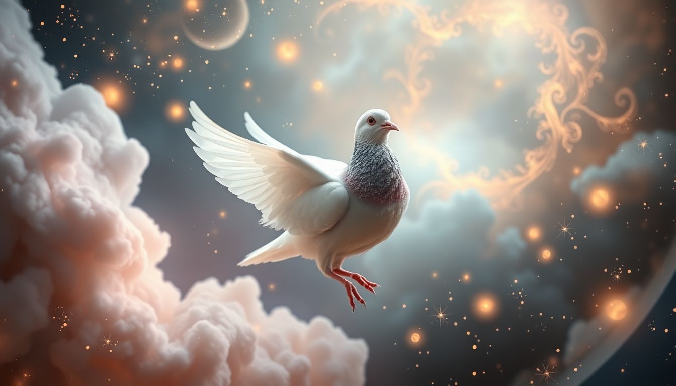 Sen o gołębiu z zerwaną nogą symbolizuje utratę nadziei.