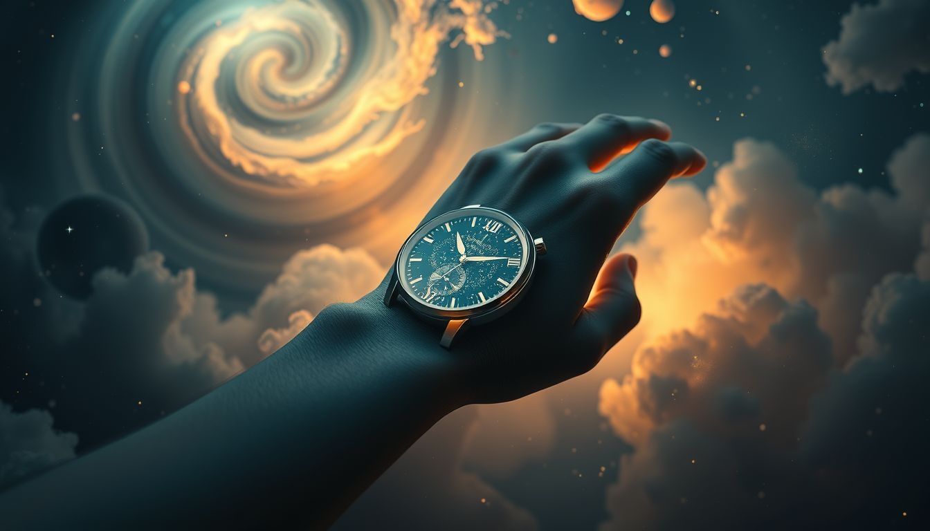 Sen o nadgarstku z zegarkiem symbolizuje kontrolę nad czasem.