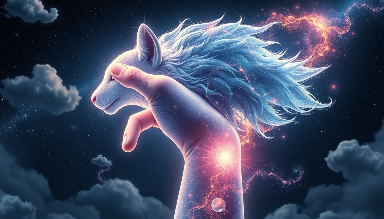 Sen o nadgarstku zwierzęcia symbolizuje instynktowną siłę i ochronę.