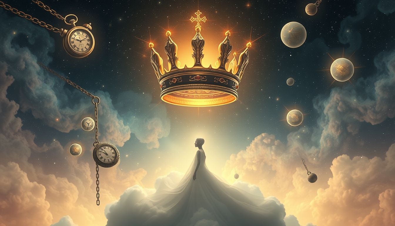 Sen o ciężkiej koronie symbolizuje przytłoczenie odpowiedzialnością i stresem.