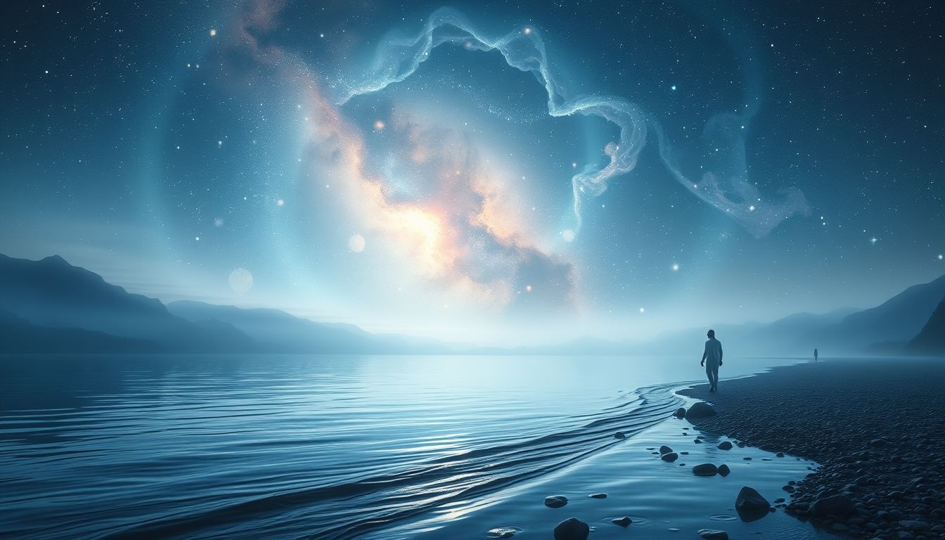 Sen o spacerze fiordem symbolizuje spokój i wewnętrzną harmonię.