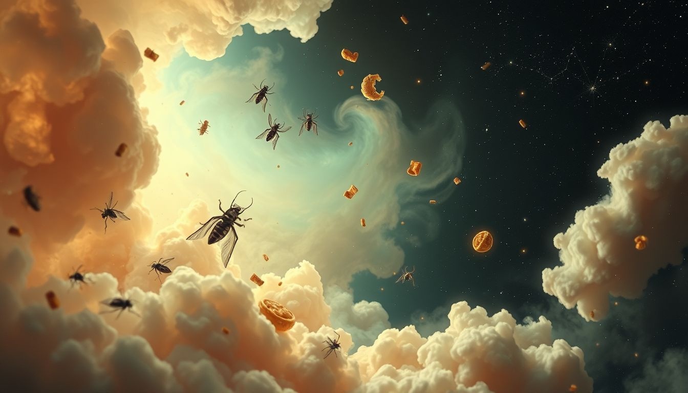 Sen o strasiku w jedzeniu symbolizuje ukryte obawy i niepokoje.