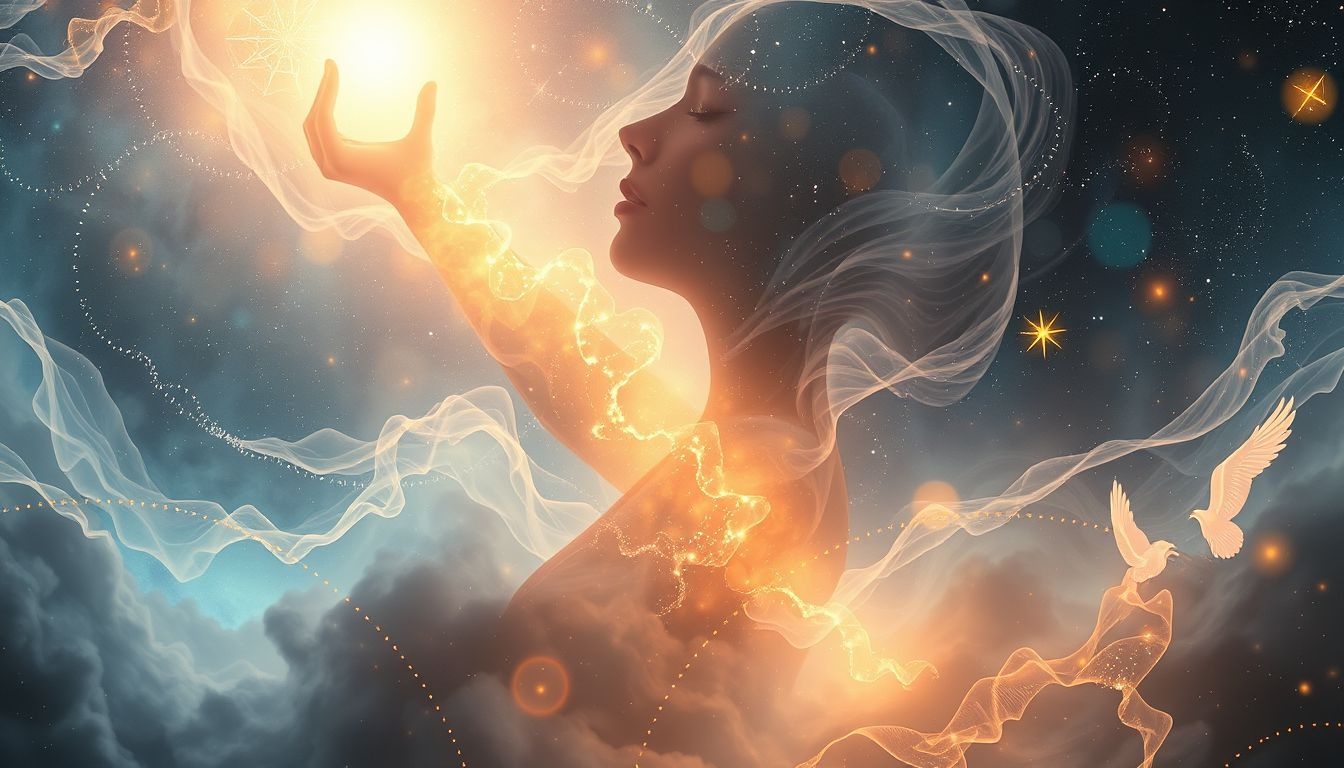 Sen po seansie spirytystycznym symbolizuje duchową przemianę i odrodzenie.