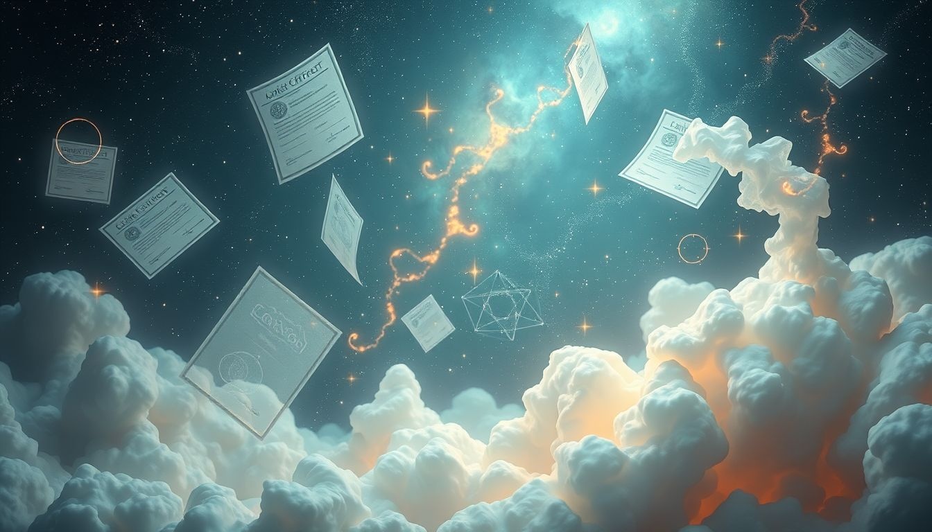 Metodologia interpretacji snów o certyfikatach opiera się na symbolice sukcesu.