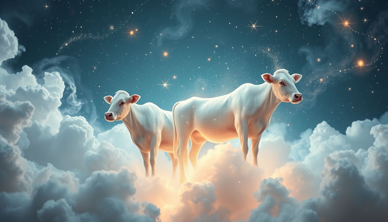 Sny o krowach mlecznych symbolizują dobrobyt i płodność.