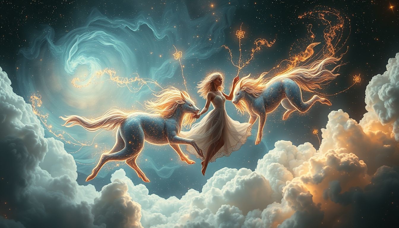 Treser zwierząt symbolizuje kontrolę nad instynktami i emocjami.