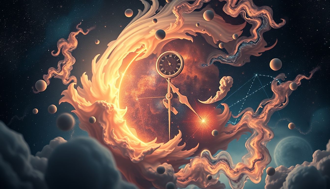 Zegar kontrolny symbolizuje presję pracy i napięte relacje zawodowe.