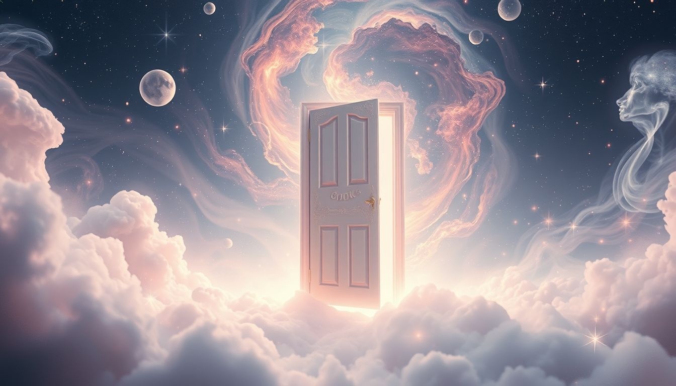 Otwieranie tylnych drzwi symbolizuje ukryte możliwości i nowe początki.