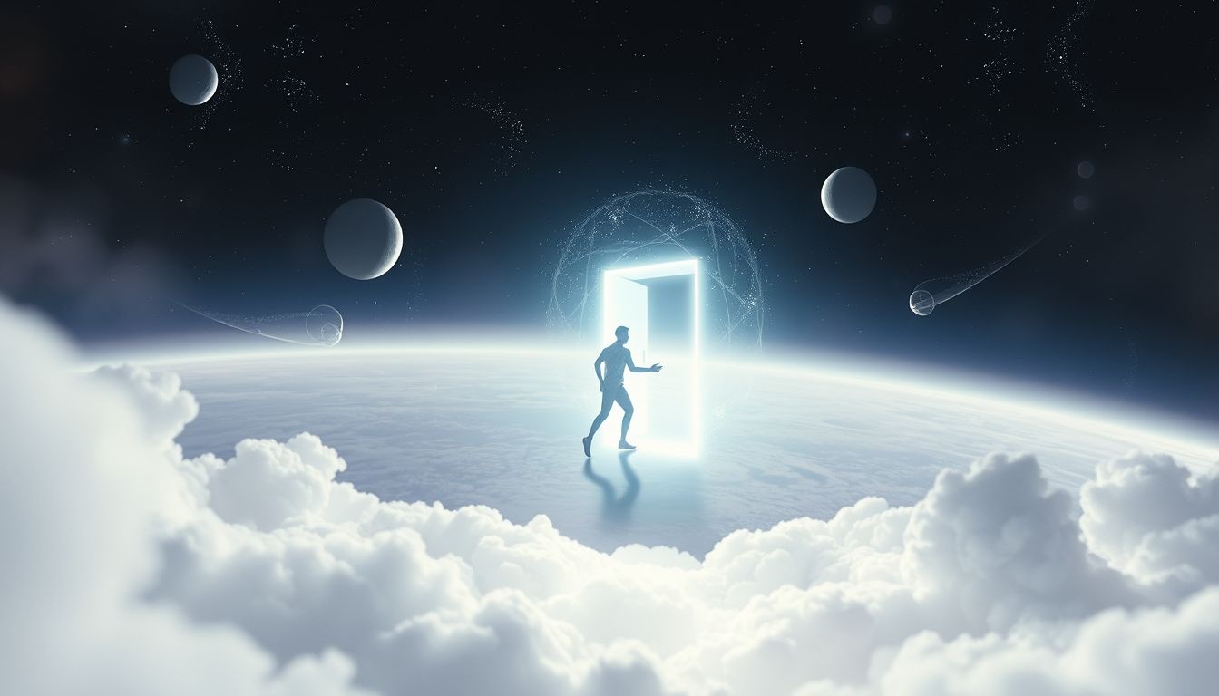 Przechodzenie przez tylne drzwi symbolizuje szybkie, nieoczekiwane zmiany życiowe.