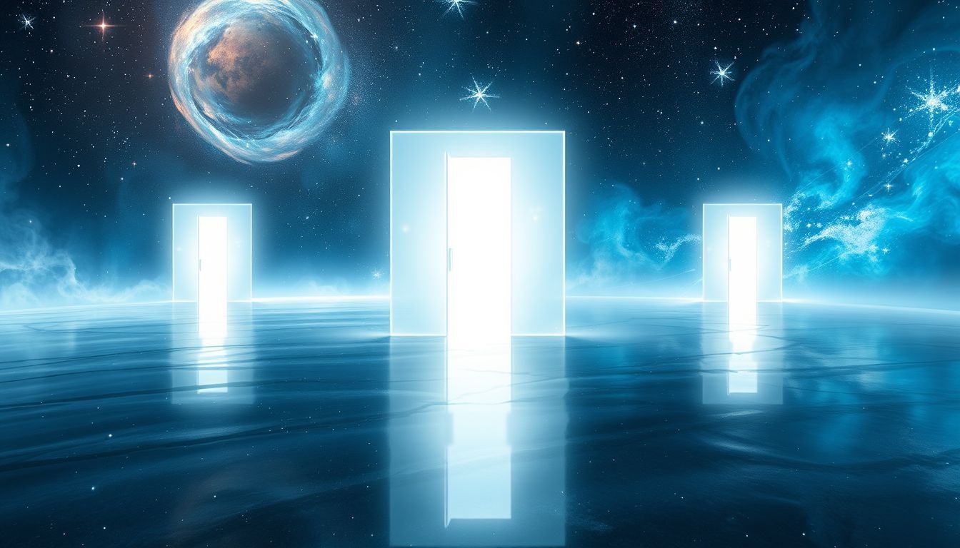 Czyste tylne drzwi symbolizują nowe, niespodziewane możliwości w życiu.