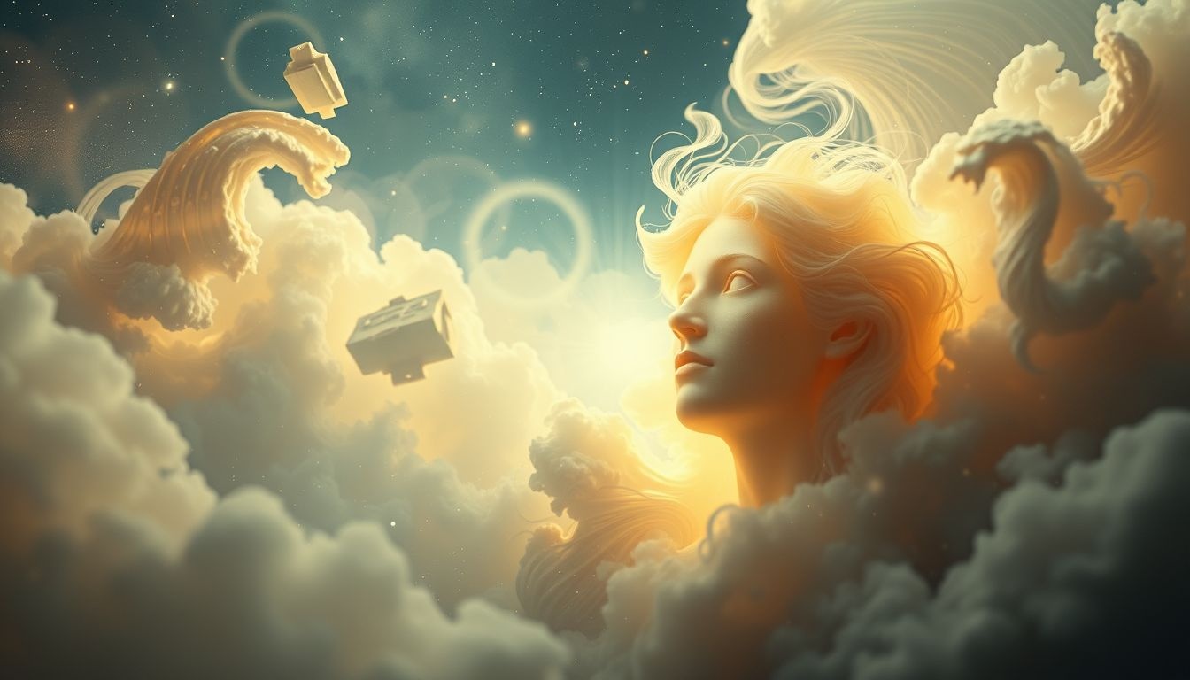 Popiersie znalezione symbolizuje odkrycie ukrytej tożsamości lub prawdy.