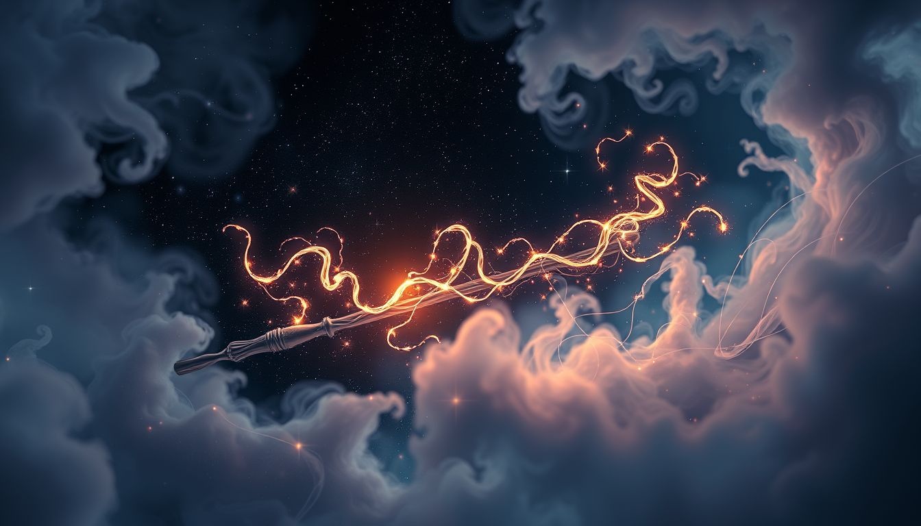 Sen o przeklętej różdżce symbolizuje ukryte zagrożenia i zdradę.