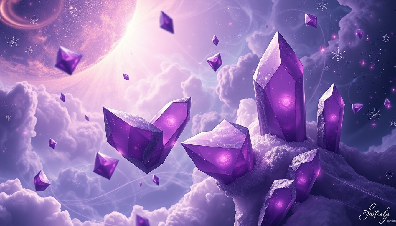 Ametyst symbolizuje spokój ducha i ochronę przed złem.