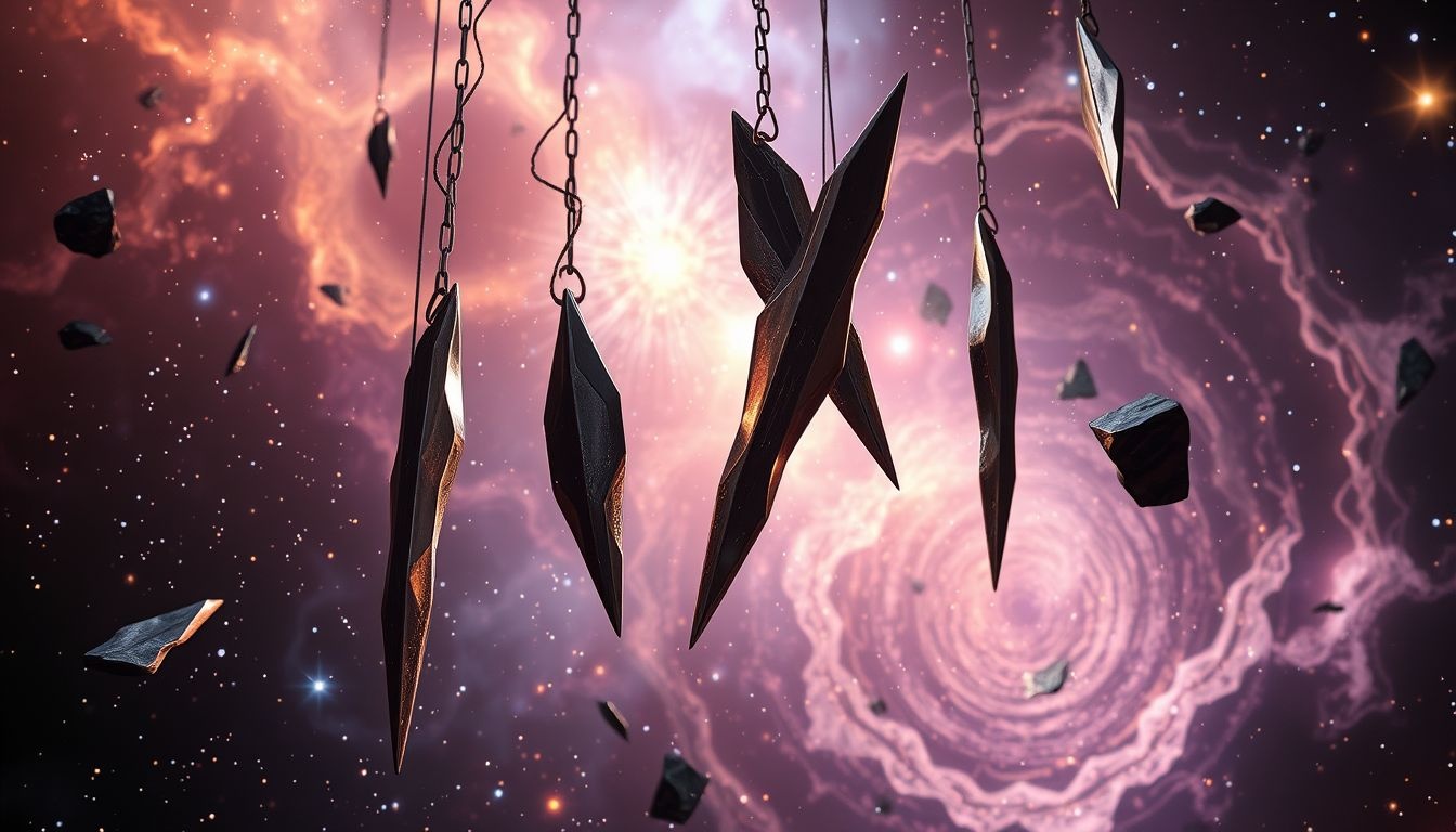 Drzazga z metalu symbolizuje nieugiętą determinację i siłę woli.