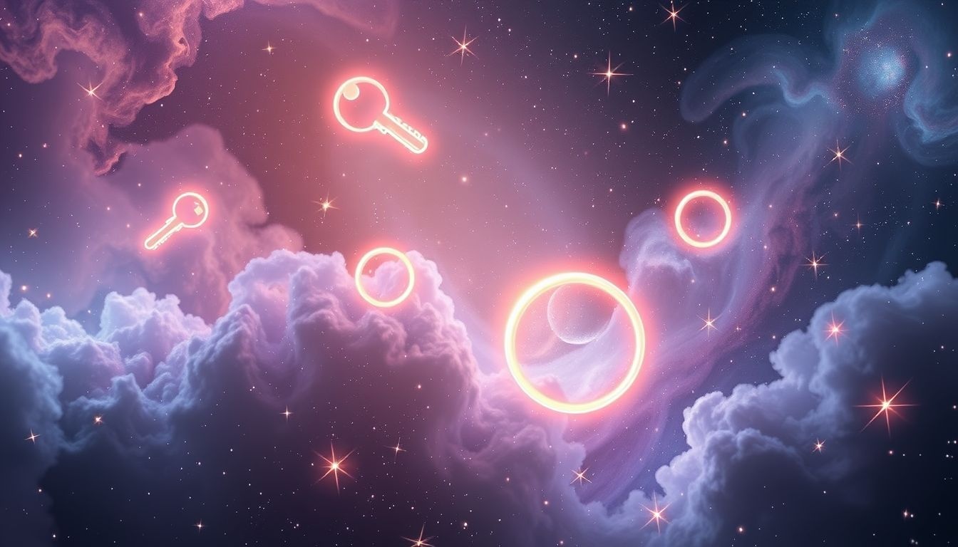 Klucze w snach symbolizują otwieranie nowych możliwości zawodowych.