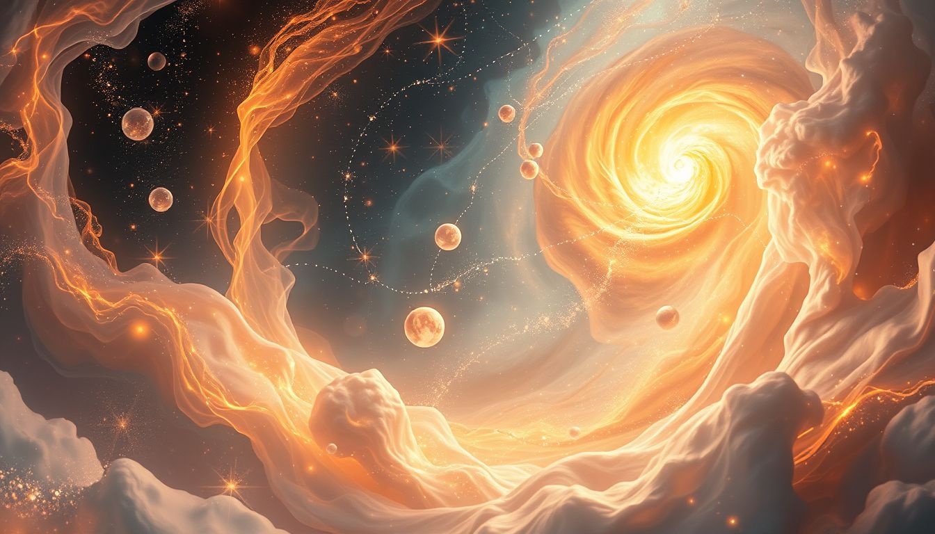 Koraliki w ogniu symbolizują oczyszczenie duszy i przemianę.