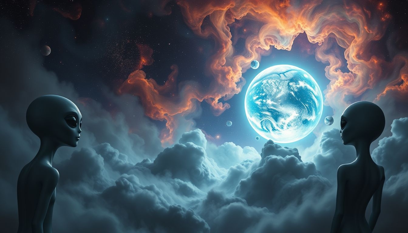 Kosmici w snach symbolizują poczucie bycia ocenianym z zewnątrz.