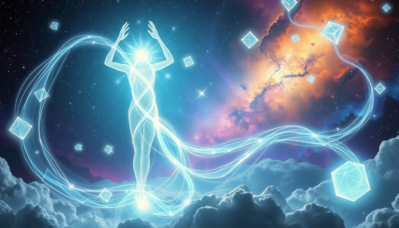 Leczenie przez kosmitów symbolizuje nadzieję na duchowe uzdrowienie.