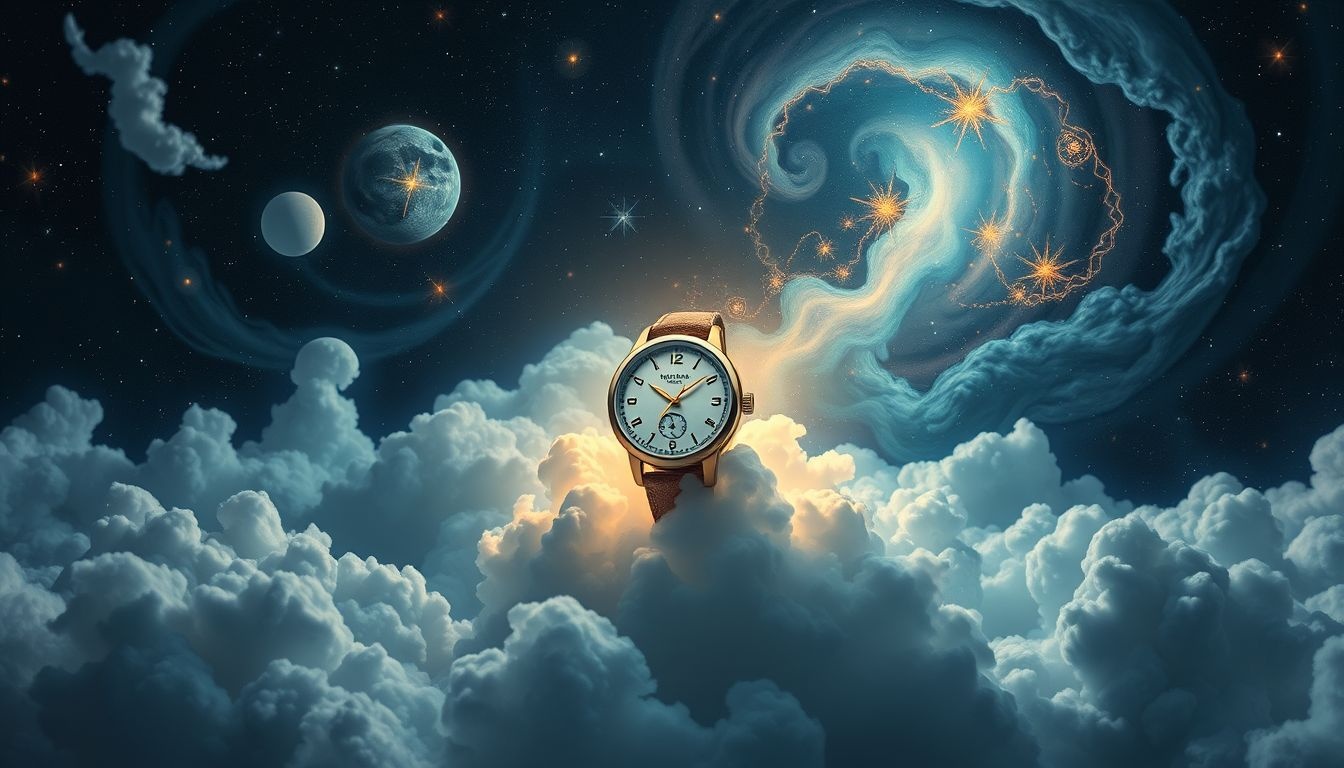 Mały zegarek symbolizuje kontrolę nad codziennym czasem i obowiązkami.