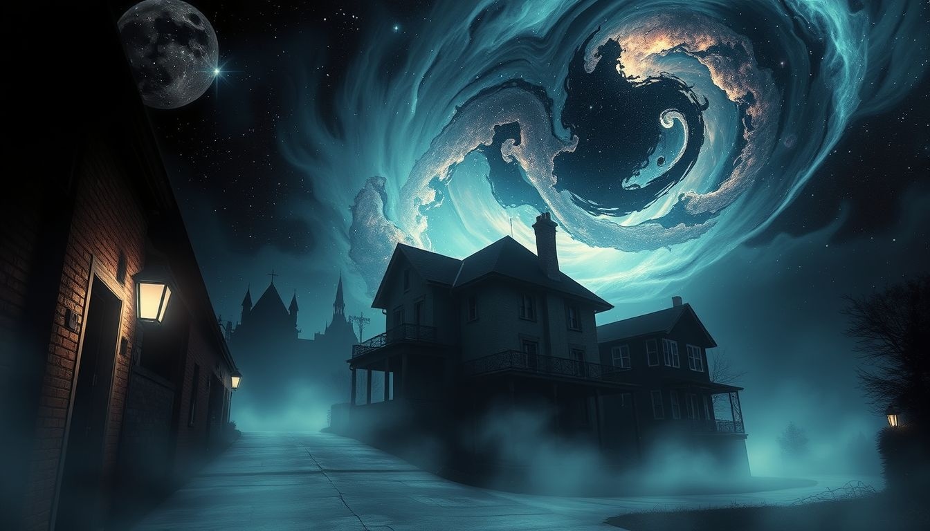 Mroczne zaułki we śnie symbolizują ukryte lęki i tajemnice.