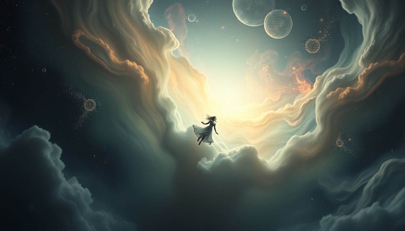 Sen o spadaniu symbolizuje utratę kontroli i niepewność.