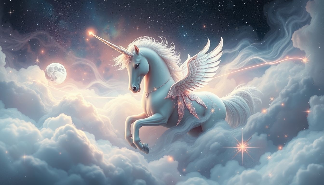 Sny o zranionym jednorożcu symbolizują wewnętrzne konflikty i wyrzuty.