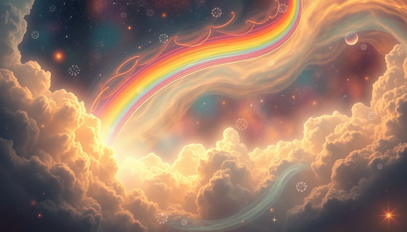 W mitologii nordyckiej tęcza łączy świat bogów z ludźmi.