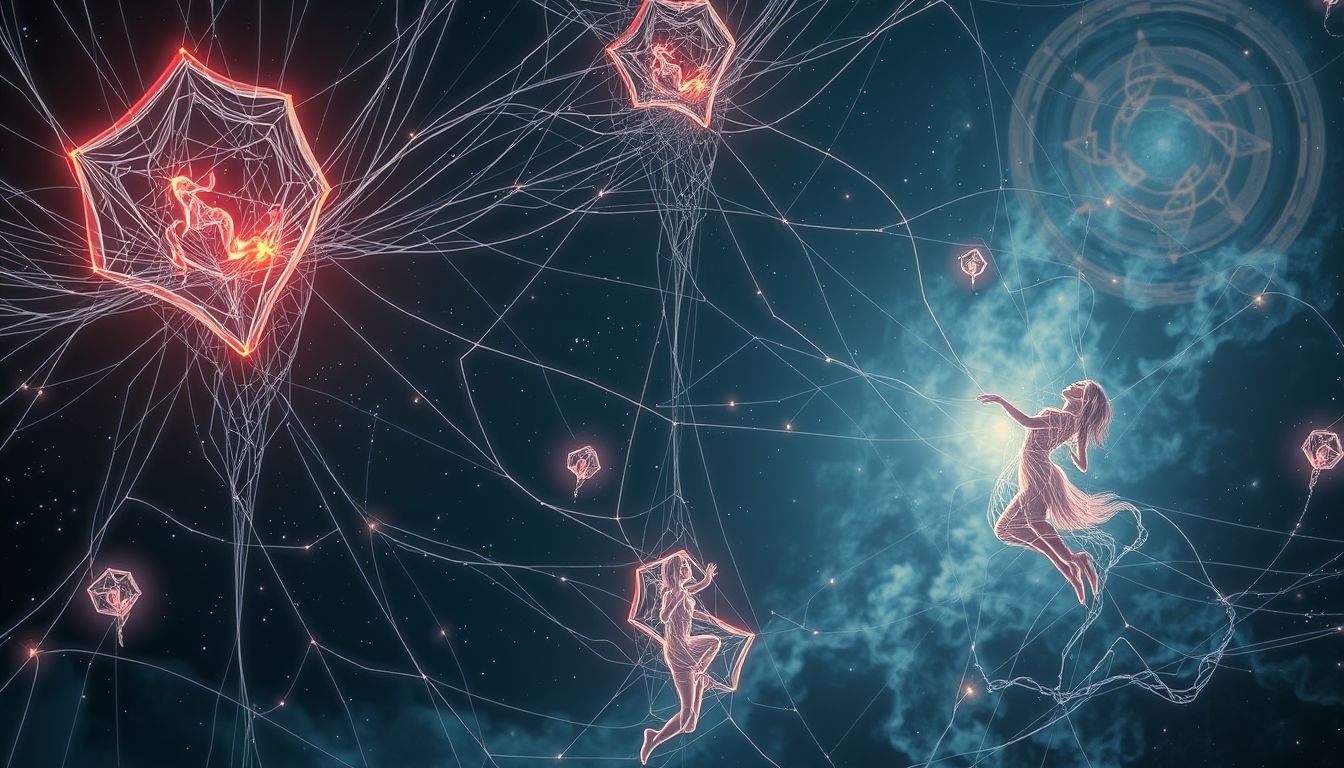 Sny o zaplątaniu symbolizują wewnętrzne konflikty i manipulacje.