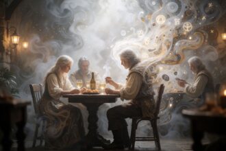 Knajpa nocą – symbolika snu o miejscu spotkań