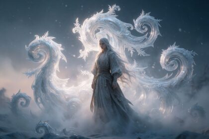Ilustracja snu o zamrażaniu – symbolika i znaczenie.