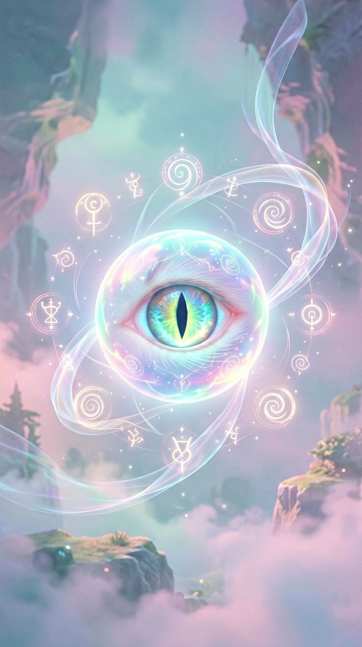 Symboliczne kocie oko jako potężny magiczny amulet ochronny