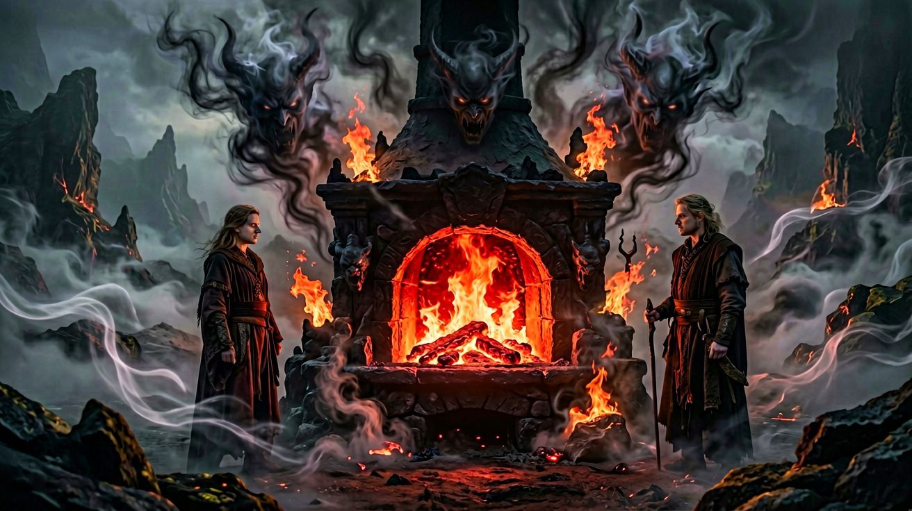 Piec hutniczy symbol piekielny w senniku znaczenie snów