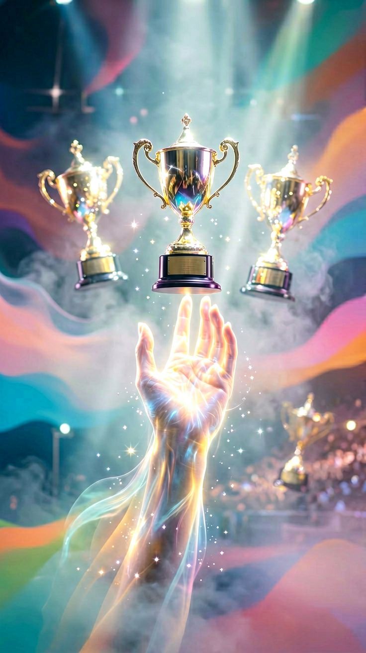 Sen o zdobywaniu trofeów w grach komputerowych.