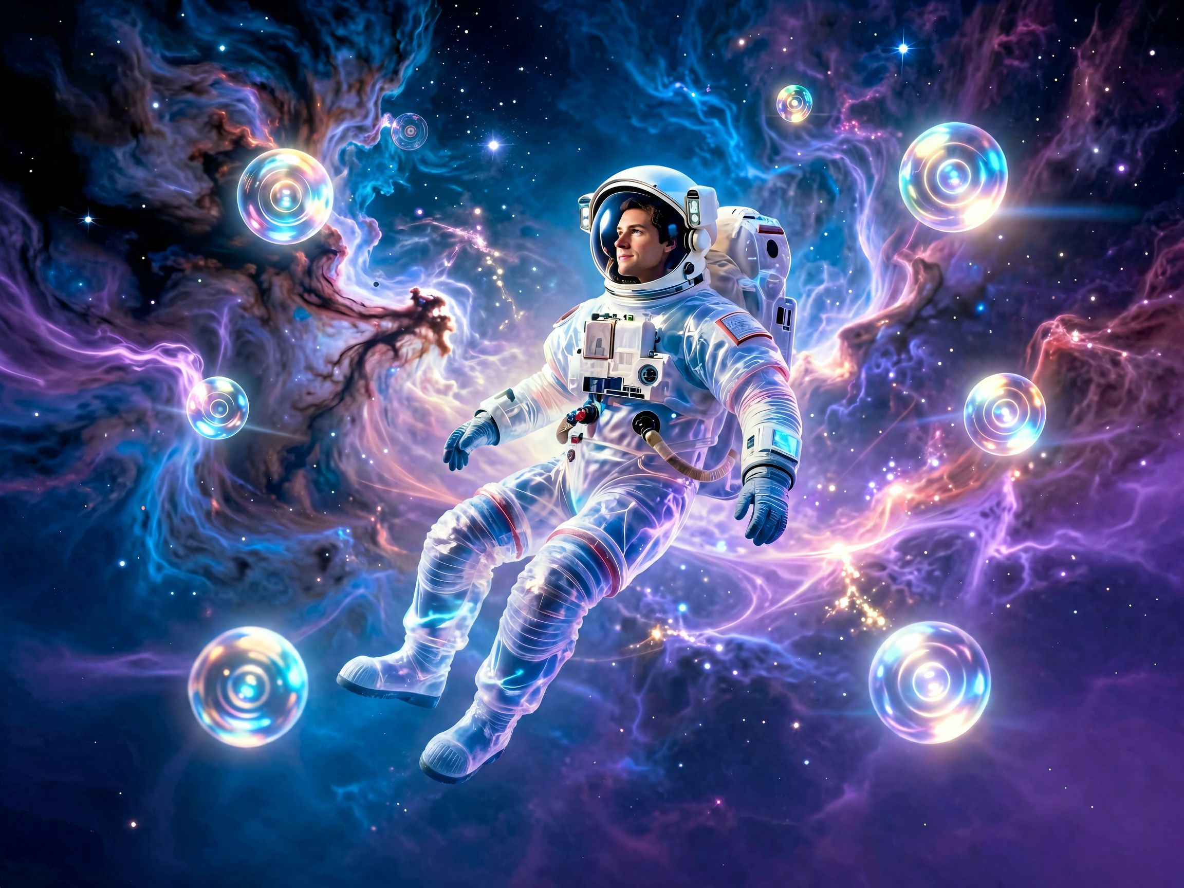 Astronauta w kosmosie symbol snów i ich interpretacja