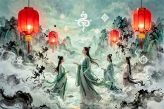 Chińczyk i symbole związane ze snem i interpretacją sennika