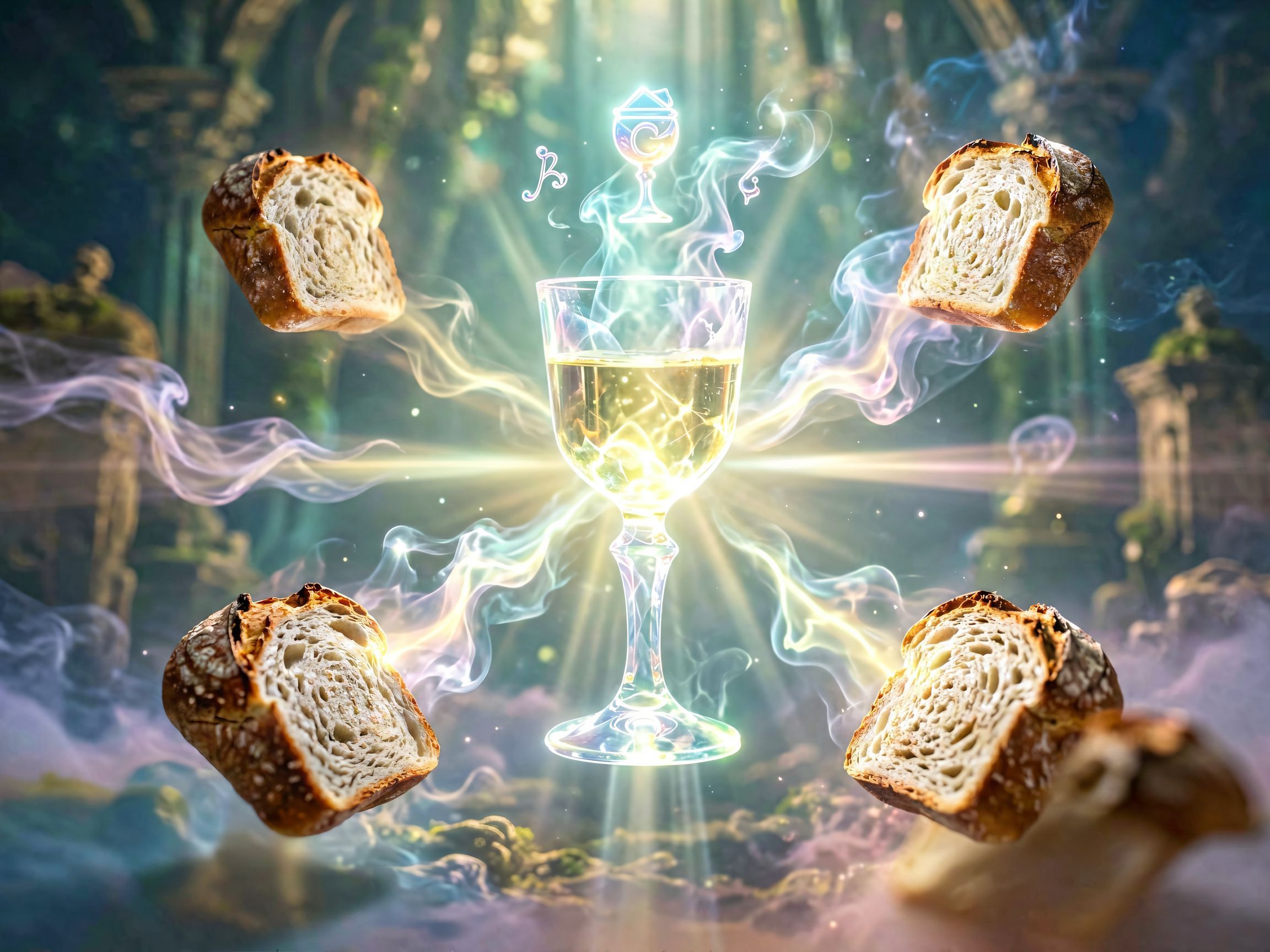Symbole Eucharystii - znaczenie snów o Komunii Świętej