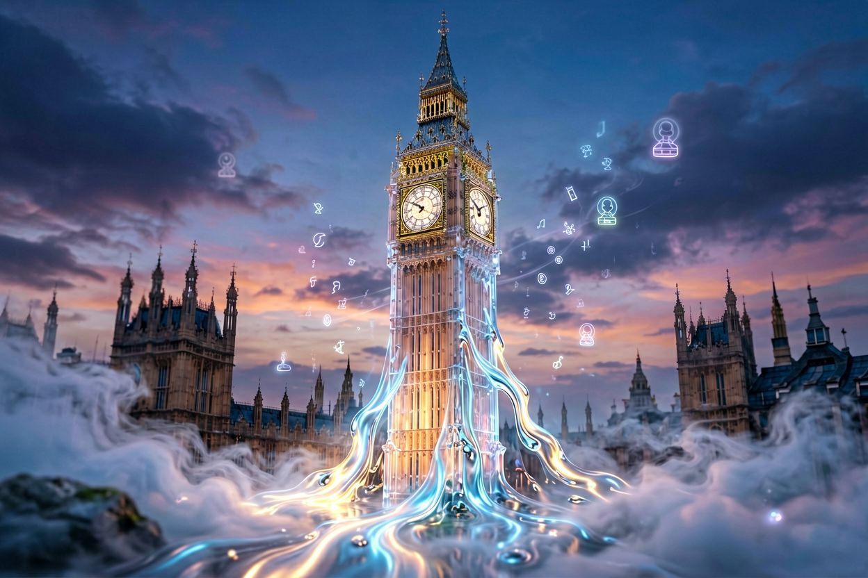 Big Ben symbolizujący upływający czas we śnie